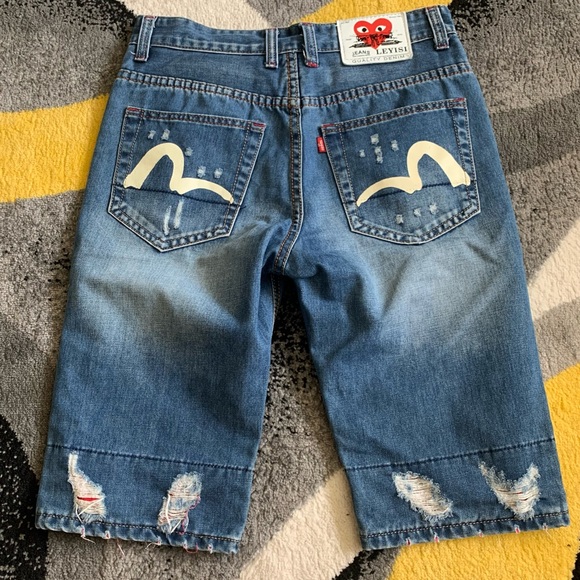 Comme des Garcons Other - Evisu Comme Des Garcons Jean Shorts